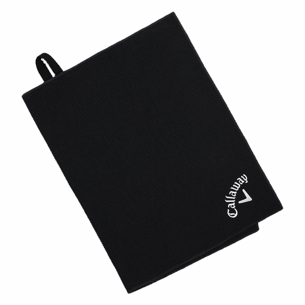 Callaway Black Players Towel 4 Callaway Black Players Towel - Image 3