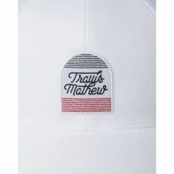 TravisMathew A Frame Mens Hat -Hats Sales 11604 WHITE 2 f11b5db4 af6c 4edd 8050 af3bb35a347e