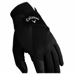 Callaway Thermal Grip Pair Black Mens Gloves -Hats Sales 13344 2
