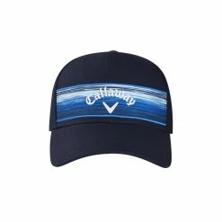Callaway Stripe Mesh Adjustable Mens Hat -Hats Sales 16125 NAVYWHITEBLUE 2