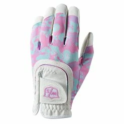 Wilson Golf Wilson Staff Fit All Camo Junior Golf Glove -Hats Sales 17570 PINKGREY 6888ef01 4832 469d bfcc 21bfdad96972