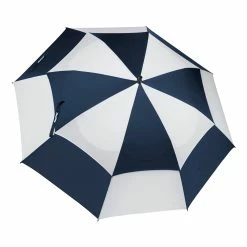 Bag Boy 62inch Wind Vent Manual Umbrella -Hats Sales 17862 NAVYWHITE