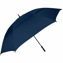 Bag Boy Haas-Jordan Thunder Vented Golf Umbrella -Hats Sales 23191 NAVY