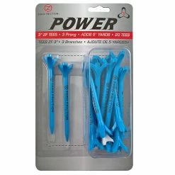 Zerofriction Zero Friction Tour 3-Prong Golf Tees - 20 Pack
