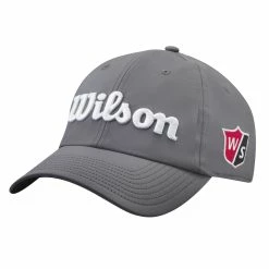 Wilson Golf Wilson Pro Tour Mens Golf Hat -Hats Sales 25032 GREYWHITE