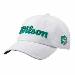 Wilson Golf Wilson Pro Tour Mens Golf Hat -Hats Sales 25032 WHITEGREEN
