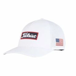 Titleist Oceanside Stars And Stripes Mens Golf Hat -Hats Sales 25857 WHTNVYRED146