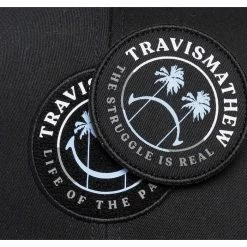 TravisMathew Lake Escape Mens Golf Hat 7 TravisMathew Lake Escape Mens Golf Hat -Hats Sales 26756 BLACK0BLK 2