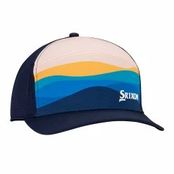 Srixon Limited Edition Huntington Beach Collection Mens Golf Hat -Hats Sales 27254 HBORANGENAVY