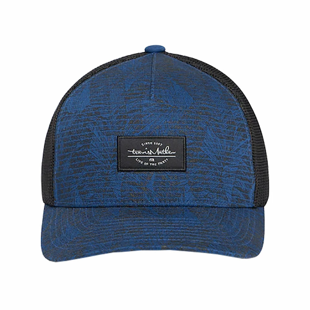 TravisMathew Mirrored Estate Blue Mens Hat 3 TravisMathew Mirrored Estate Blue Mens Hat