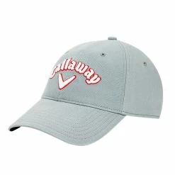 Callaway Heritage Twill Hat -Hats Sales 5219101 SILVREDWHT e05f52a3 c48c 4744 bc83 6eb7bab398bd