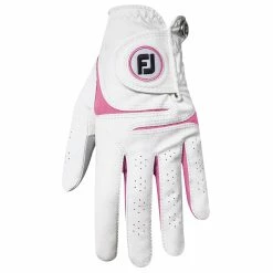 FootJoy WeatherSof Fashion Womens Golf Glove -Hats Sales 85006 WHITEPINK bbd604e4 76cf 4221 8a59 92c628d51d80