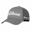 Titleist Tour Performance Mesh Mens Golf Hat -Hats Sales 85044 CHARCOALWHITE