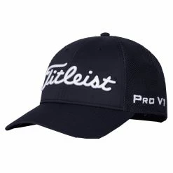 Titleist Tour Performance Mesh Mens Golf Hat -Hats Sales 85044 NAVYWHITE