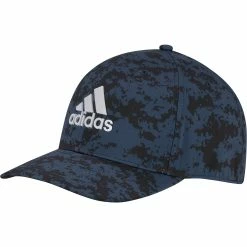 Adidas Golf Adidas Tour Camo Print Mens Golf Hat -Hats Sales 85102 CREWNAVY