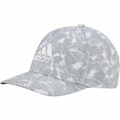 Adidas Golf Adidas Tour Print Mens Golf Hat -Hats Sales 85103 WHITE fbf22b92 52dc 4746 8a89 5b99e9c04c57